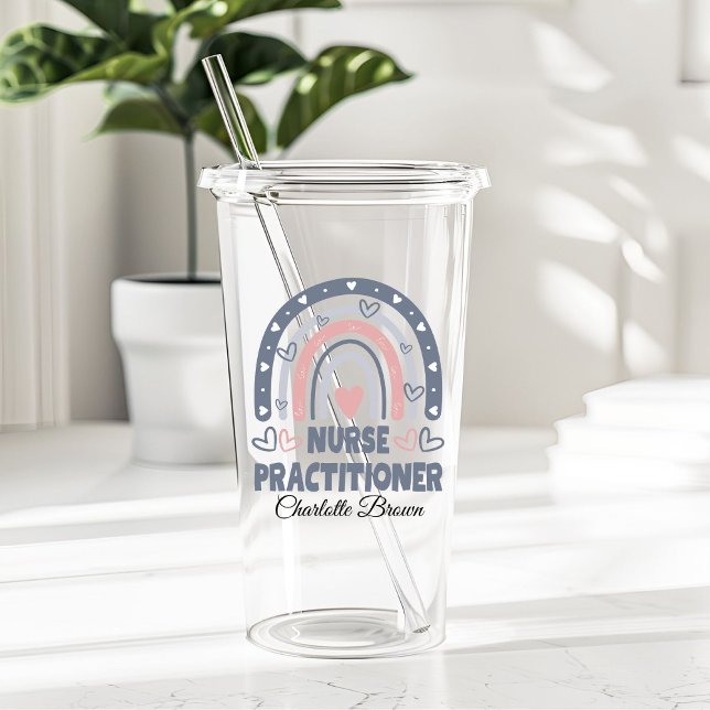 Anpassade NP Nurse Practister Studenten Gift Take Away Mugg (Skapare uppladdad)
