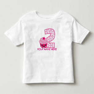 Anpassade nummer 2 T-skikt Tee Shirt