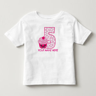 Anpassade nummer 5 T-Shirt