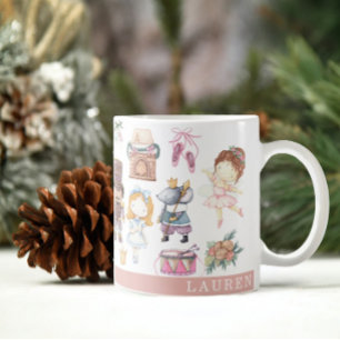 Anpassade Nutcracker Ballet jul Mugg