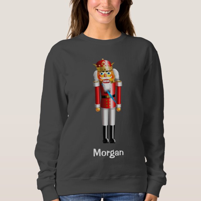 Anpassade Nutcracker Kung T-shirt (Framsida)