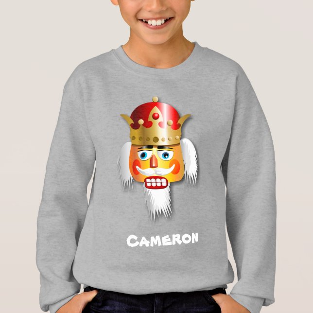 Anpassade Nutcracker Kung T Shirt (Framsida)