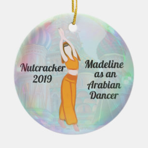 Anpassade Nutcracker Ornament - Arabiansk dansare