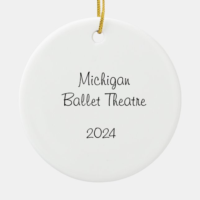 Anpassade Nutcracker Party Boy/Fritz/Party Pappa Julgransprydnad Keramik (Framsidan)