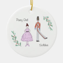Anpassade Nutcracker Soldier/Party Girl Girl