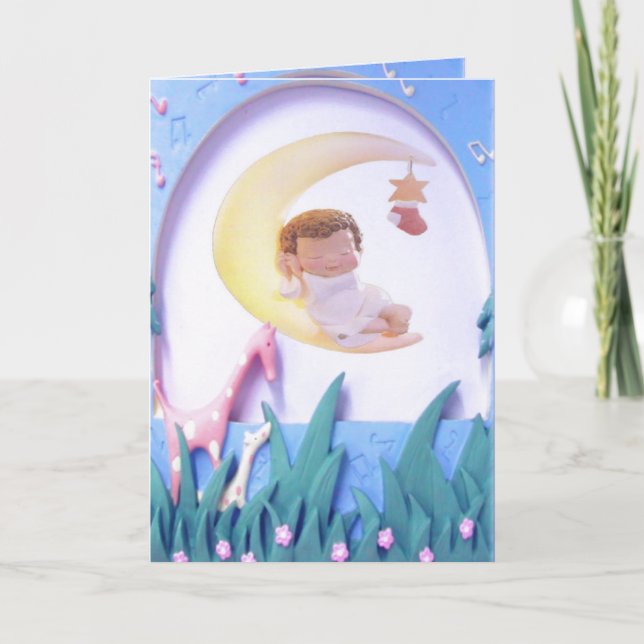 Anpassade Nyfödd bebis meddelande (Framsida)
