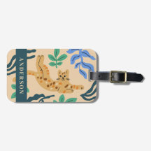 Anpassade Ocelot Cat & Matisse Löv