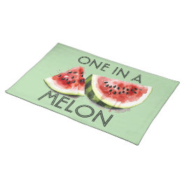 Anpassade ONE IN A MELON Sommar Vibes Party Tillbe Bordstablett