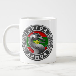 Anpassade OPFOR Armor Jumbo Mugg