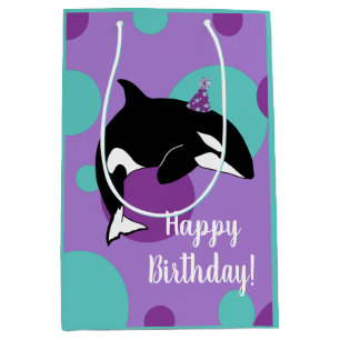 Anpassade Orca Killer Whale Birthday