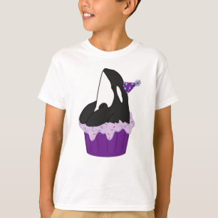 Anpassade Orca Killer Whale Birthday T Shirt