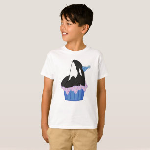 Anpassade Orca Killer Whale Birthday T Shirt