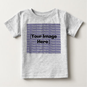 Anpassade Organiskt Vågrät hos spädbarn T-shirt