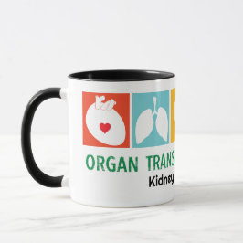 Anpassade Organtransplantation Mugg