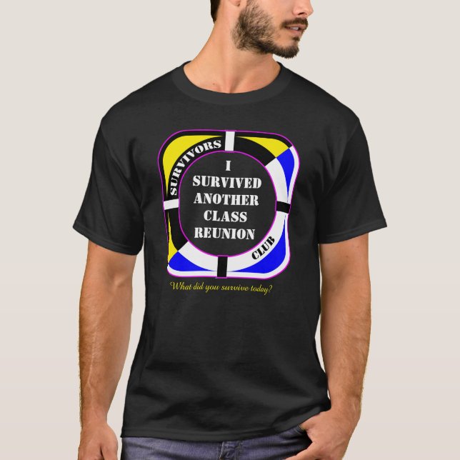 Anpassade Överlevnad T-Shirt (Framsida)