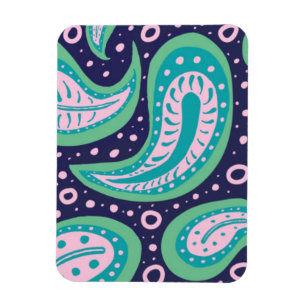 Anpassade Paisley Magnet