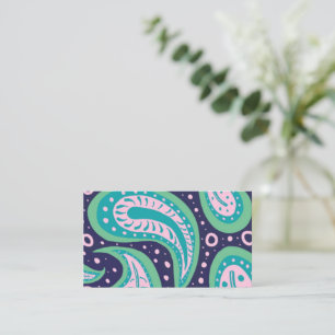 Anpassade Paisley Visitkort
