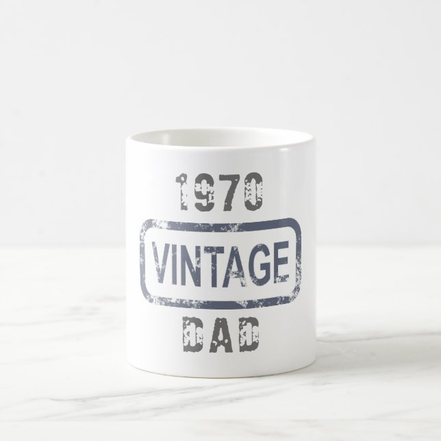 ANPASSADE PAPPA i VINTAGE Kaffemugg (Center)