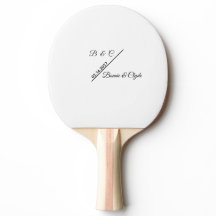 Anpassade Par Monogram Namn Datum Stylish