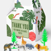 Anpassade Party Animals Zoo Jungle