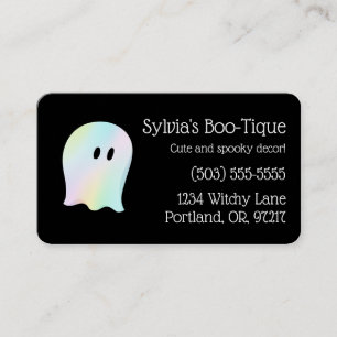 Anpassade Pastel Ghost Visitkort
