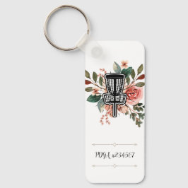 Anpassade-PDGA-nummer - Golf-nyckelkedja (golf Key Nyckelring