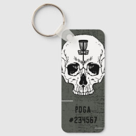 Anpassade-PDGA-nummer - Golf-nyckelkedja (golf Key Nyckelring