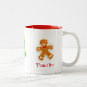 Anpassade Pepparkaksgubbe Mugg, 11 oz Mugg