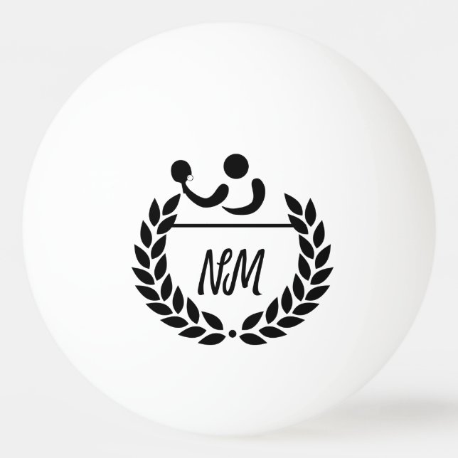 Anpassade Personliga Logotyp Bordtennisbollar Pingisboll (Framsidan)