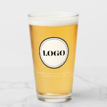 Anpassade Personliga Logotyp- och Textölglas