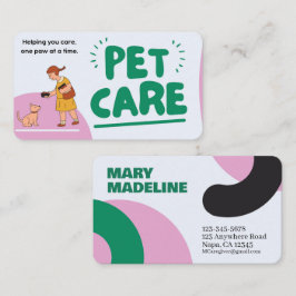 Anpassade Pet Caregiver