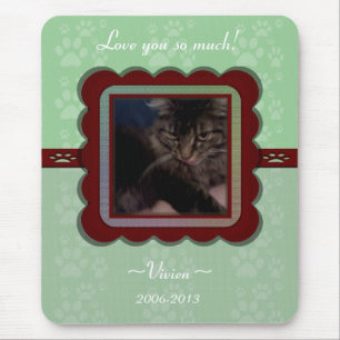 Anpassade Pet Memorial Musmatta