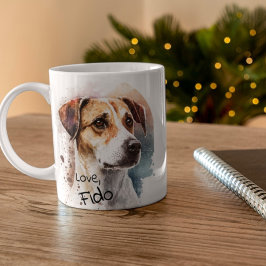 Anpassade Pet Namn för Bästa Hund Mugg