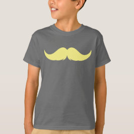 Anpassade Petite Handlebar Mustache T Shirt