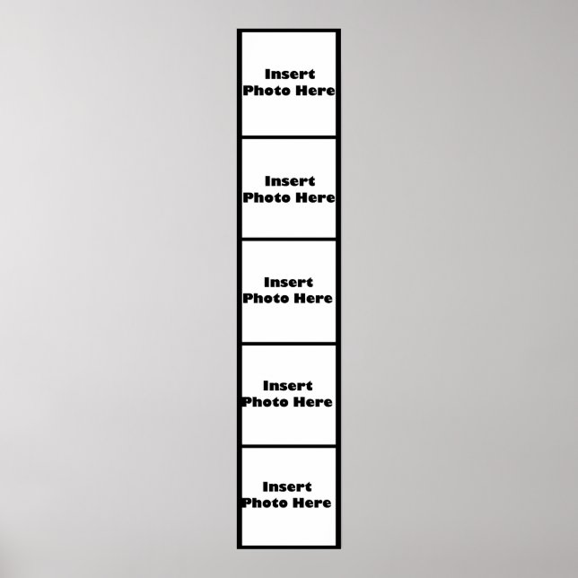 Anpassade Photo Booth Poster (Framsidan)