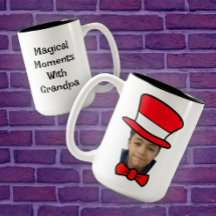 Anpassade Photo Booth Top hat Mugg