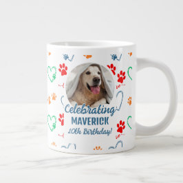 Anpassade Photo Hund Parent Souvenir Jumbo Mugg