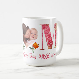 Anpassade Photo Mors dag Classic Mugg