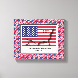 Anpassade Photo | Patriotic | USA AMERICAN FLAGGA Canvastryck