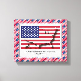 Anpassade Photo | Patriotic | USA AMERICAN FLAGGA Canvastryck