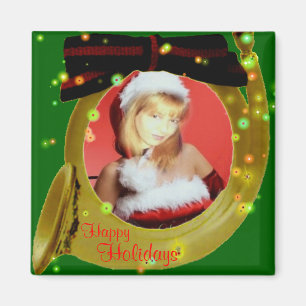 Anpassade Photo Ram jul Magnet