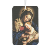 Anpassade Photo & Virgin Mary Car Luft Freshener