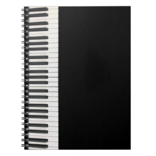 Anpassade Piano Tangentbord bärbar dator Anteckningsbok