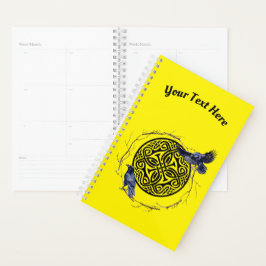 Anpassade-planerare med keltisk design med raken