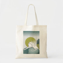 Anpassade Podenco Hund Art Deco Vintage Design