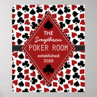 Anpassade Poker Room Casino