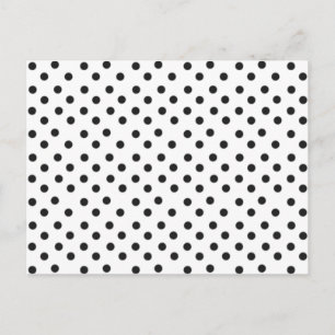 Anpassade Polka dots vykort
