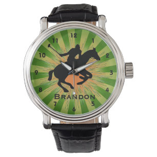 Anpassade Polo Design Watch Armbandsur
