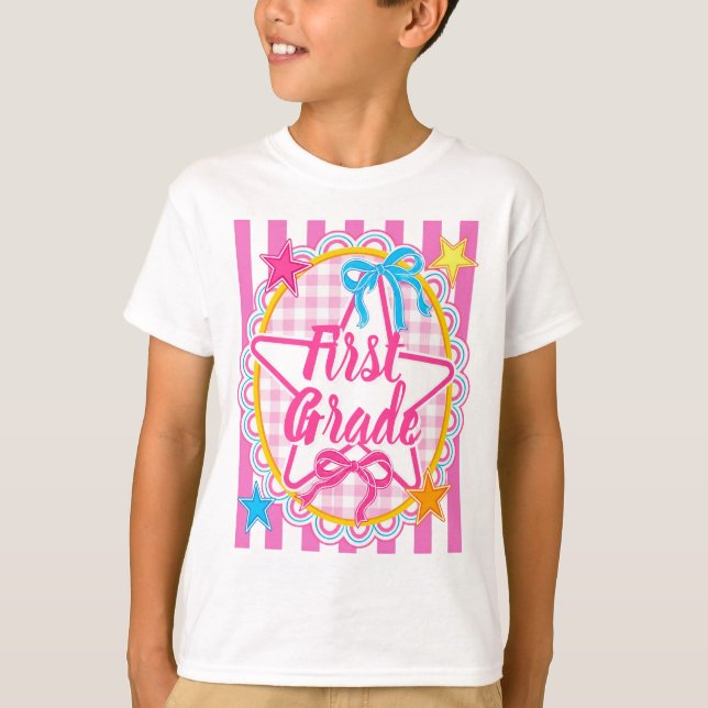 Anpassade present till lärare för skolstart Tee-tr T Shirt (Framsida)
