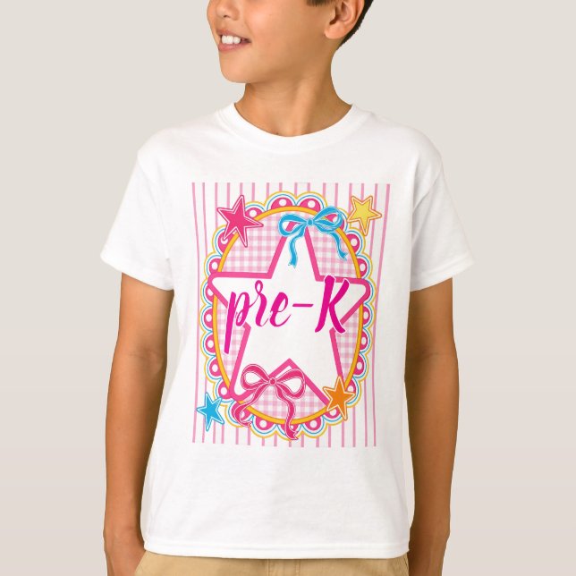 Anpassade present till lärare för skolstart Tee-tr T Shirt (Framsida)
